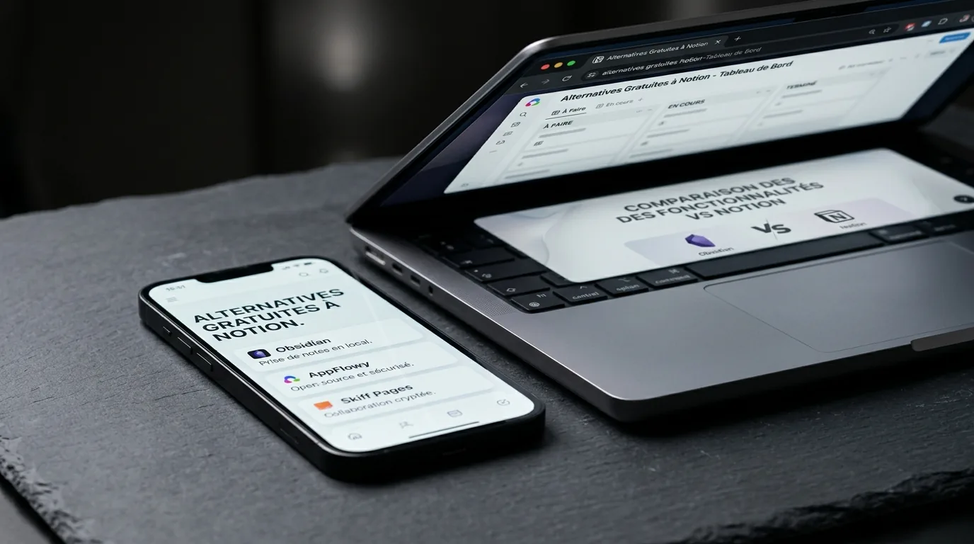 7 alternatives gratuites à Notion pour booster votre productivité
