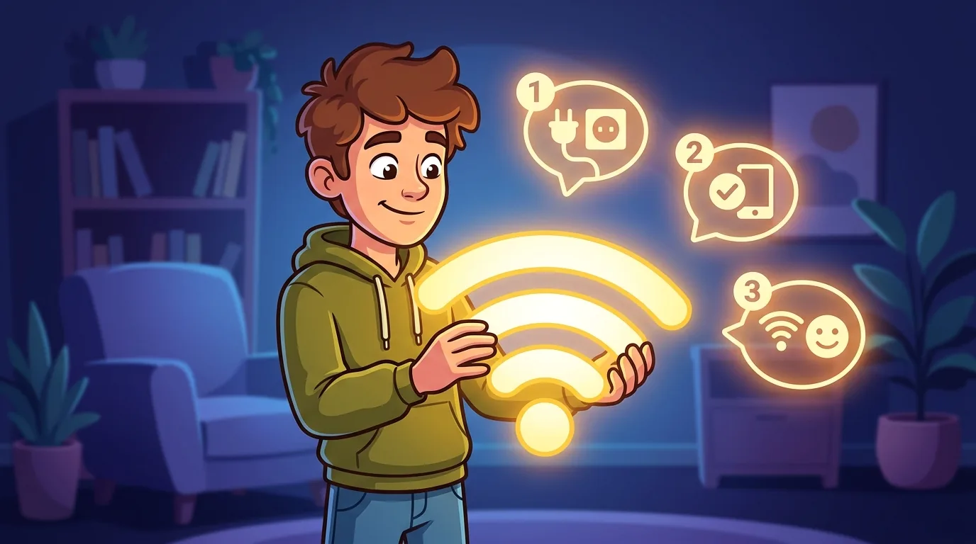 Connecter un PC à Internet en WiFi : 3 étapes claires sans jargon