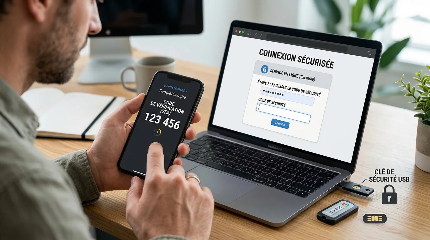 2FA : comment protéger vos comptes en ligne simplement