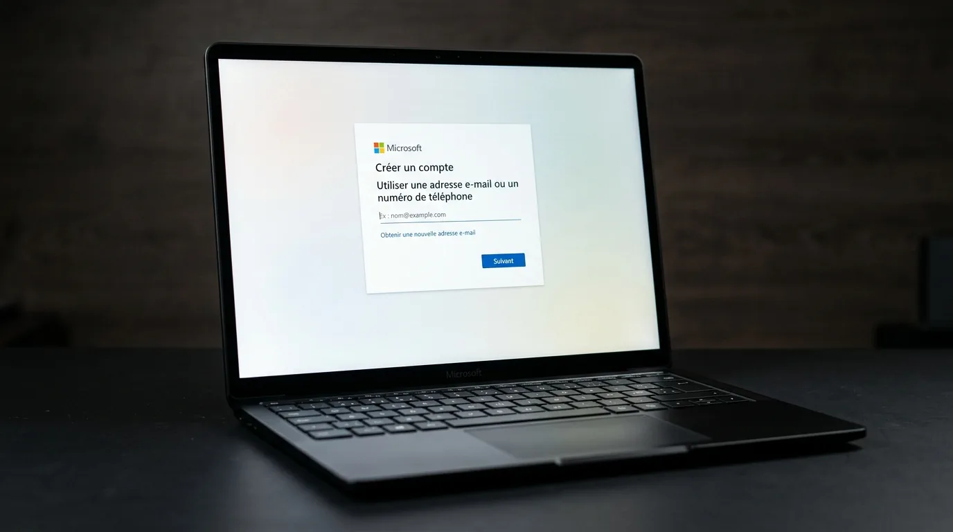 Créer un compte Microsoft sur PC en 5 minutes